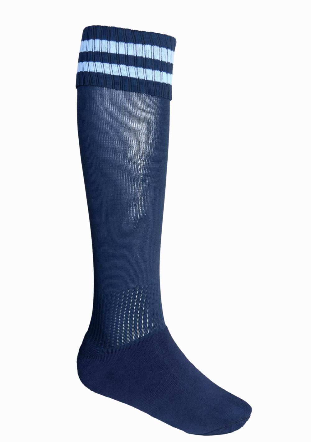 socks/small navy sky footy socks